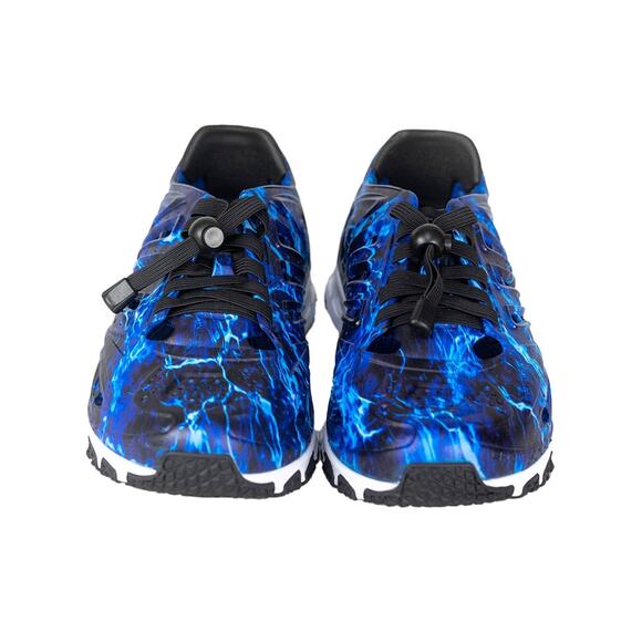 CrossKix APX Mossy Oak Elements Agua Blue Closed Toe Water/Boat Shoes Men 13 - Picture 4 of 10